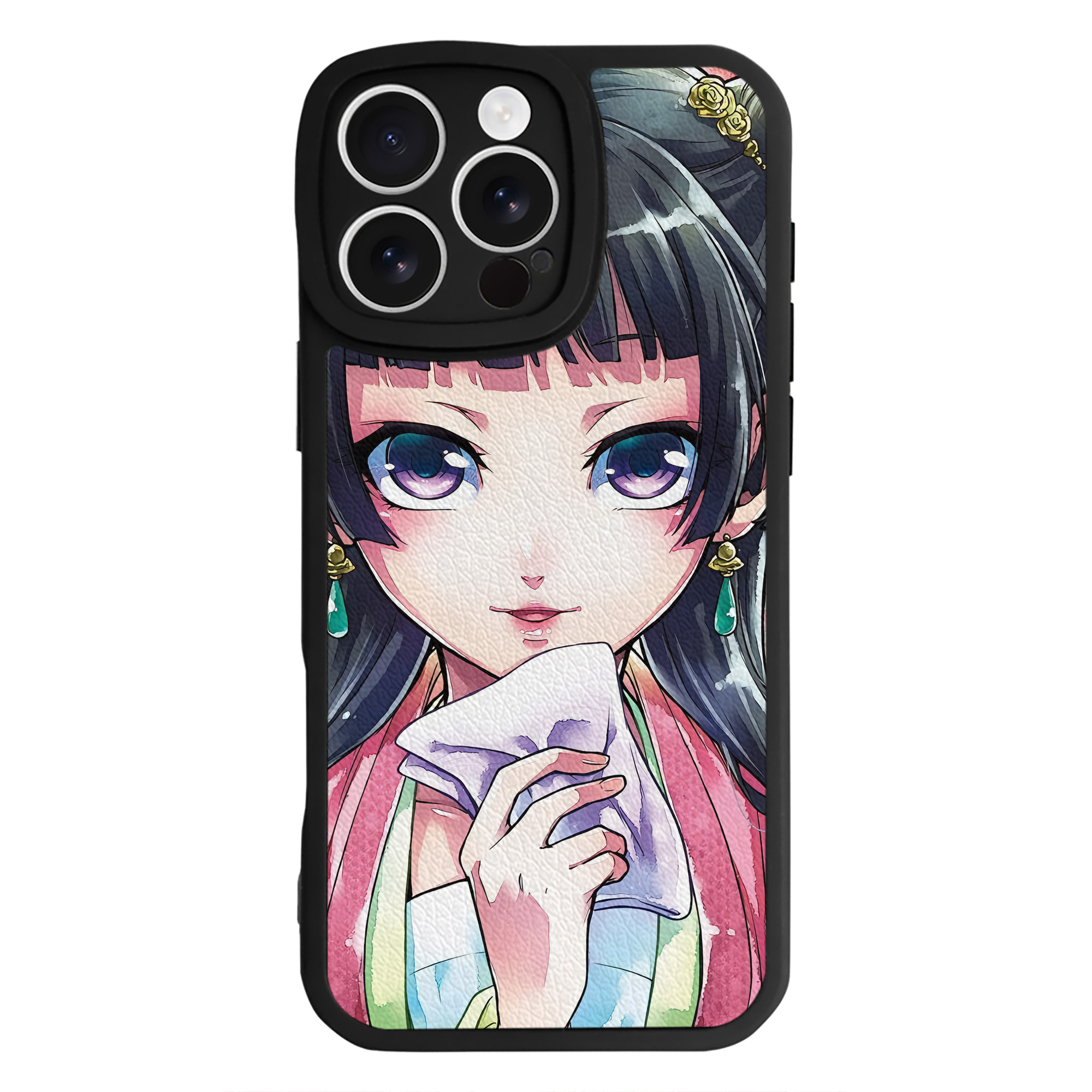 薬屋のひとりごと The Apothecary Diaries 【iPhone 16シリーズ対応】シリコンスマホケース（レザー調） 材質：シリコン